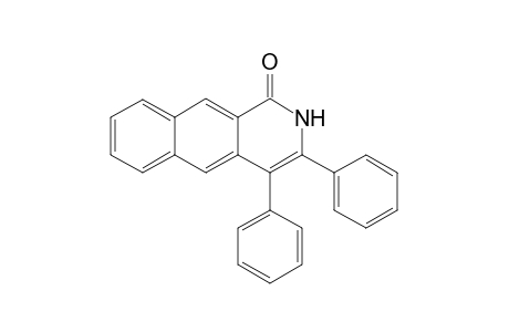 3,4-Diphenylbenzo[g]isoquinolin-1(2H)-one