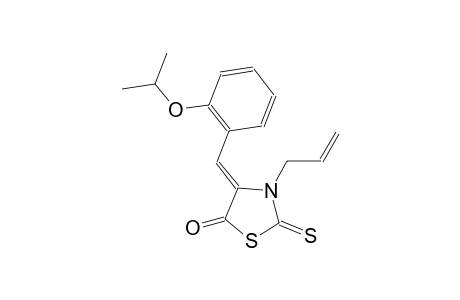 (4Z)-3-allyl-4-(2-isopropoxybenzylidene)-2-thioxo-1,3-thiazolidin-5-one