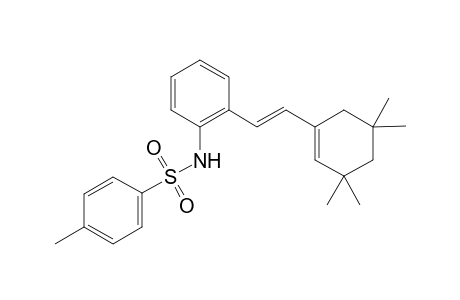N-Tosyl-2-[(E)-2-(3,3,5,5-tetramethylcyclohexyl-1-enyl)ethenyl]aniline