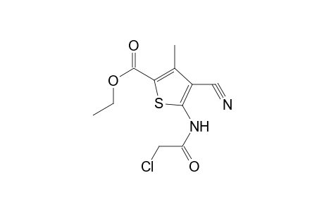5-(2-Chloro-acetylamino)-4-cyano-3-methyl-thiophene-2-carboxylic acid ethyl ester