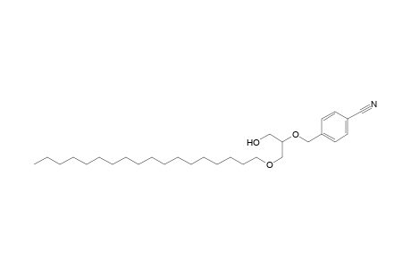 Benzonitrile, 4-[[1-(hydroxymethyl)-2-(octadecyloxy)ethoxy]methyl]-