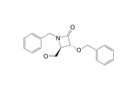 (2S,3R)-1-benzyl-3-benzyloxy-4-oxo-azetidine-2-carbaldehyde