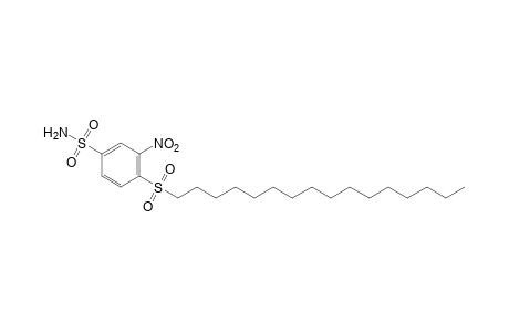 4-(hexadecylsulfonyl)-3-nitrobenzenesulfonamide