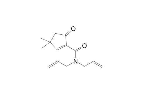 N,N-Bisallyl-(3,3-dimethyl-5-oxo-1-cyclopentene)carboxamide