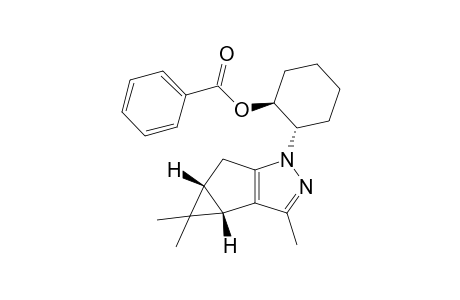 (1S,2S)-Benzoic acid 2-((3bS,4aR)-3,4,4-Trimethyl-3b,4,4a,5-tetrahydrocyclopropa[3,4]cyclopenta[1,2-c]pyrazol-1-yl)cyclohexyl ester
