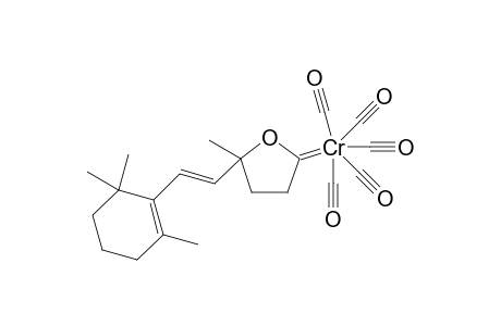 5-Methyl-5-[(E)-2-(2,6,6-trimethylcyclohex-1-enyl)-1-ethenyl]-1-oxacyclopent-2-ylidene(pentacarbonylchromium)