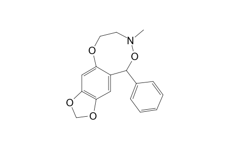 4-METHYL-6-PHENYL-3,4-DIHYDRO-2H,6H-[1,3]-DIOXOLO-[4,5-I]-1,5,4-BENZODIOXAZOCINE