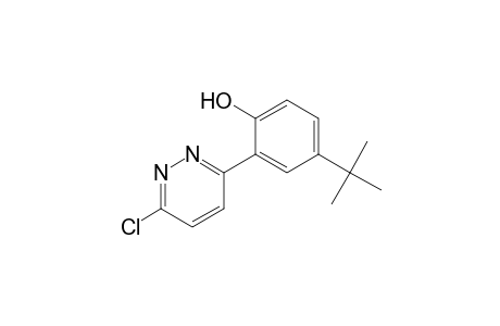 3-(5-tert-butyl-2-hydroxyphenyl)-6-chloropyridazine