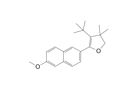 4-tert-Butyl-5-(7-methoxynaphthalen-3-yl)-3,3-dimethyl-2,3-dihydrofuran