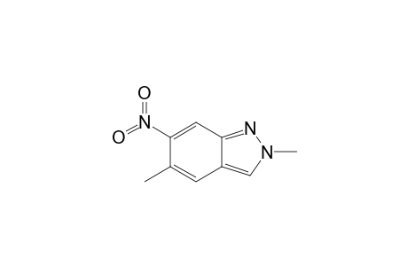2H-Indazole, 2,5-dimethyl-6-nitro-