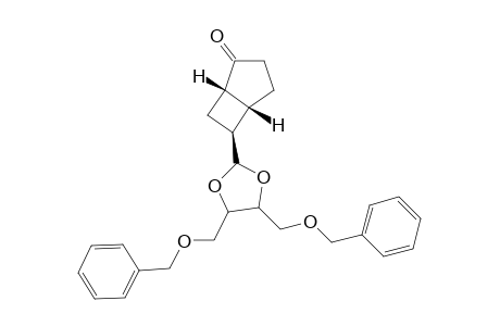 6-[(4R,5R)-4,5-BIS-(BENZYLOXYMETHYL)-1,3-DIOXOLANE-2-YL-BICYCLO-[3.2.0]-HEPTAN-2-ONE