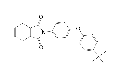 1H-isoindole-1,3(2H)-dione, 2-[4-[4-(1,1-dimethylethyl)phenoxy]phenyl]-3a,4,7,7a-tetrahydro-