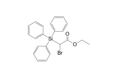 Ethyl 2-Bromo-2-triphenylsilylacetate
