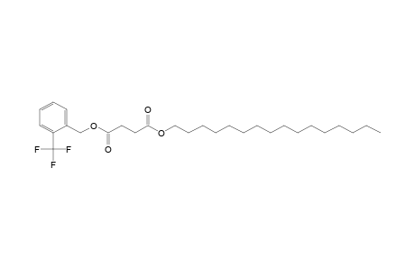 Succinic acid, hexadecyl 2-(trifluoromethyl)benzyl ester