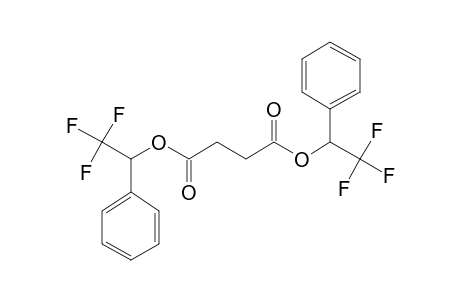 Succinic acid, di(1-phenyl-2,2,2-trifluoroethyl) ester