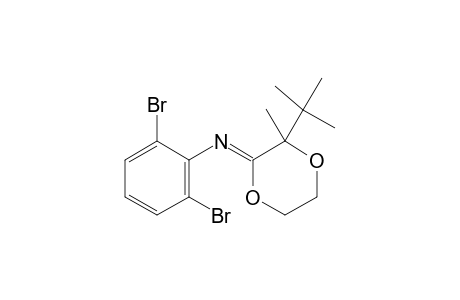 (3-TERT.-BUTYL-3-METHYL-1,4-DIOXAN-2-YLIDENE)-2,6-DIBROMOPHENYLAMINE
