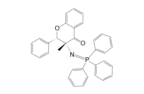 4H-1-Benzopyran-4-one, 2,3-dihydro-3-methyl-2-phenyl-3-[(triphenylphosphoranylidene)amino]-, cis-