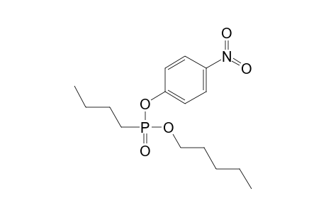 Butylphosphonic acid, 4-nitrophenyl pentyl ester