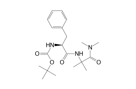 Alaninamide, N-[(1,1-dimethylethoxy)carbonyl]-L-phenylalanyl-N,N,2-trimethyl-