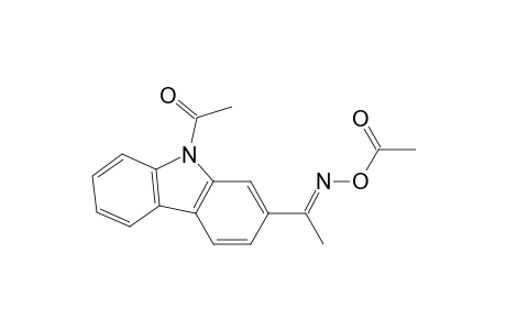 9H-Carbazole, 9-acetyl-2-[1-[(acetyloxy)imino]ethyl]-