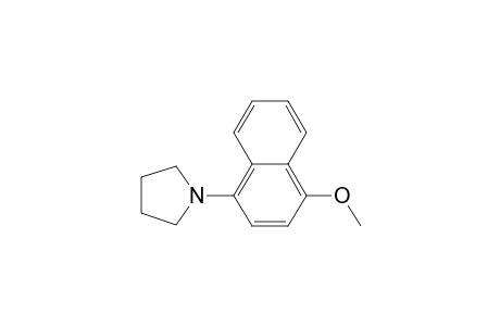1-methoxy-4-pyrrolidinonaphthalene