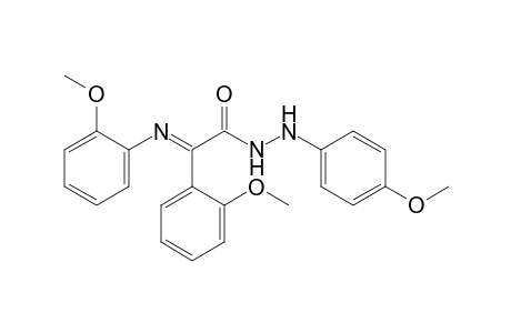 2-(2'-Methoxyphenyl)-N-[(4'-methoxyphenyl)amino]-2-[(2'-methoxyphenyl)imino]acetamide