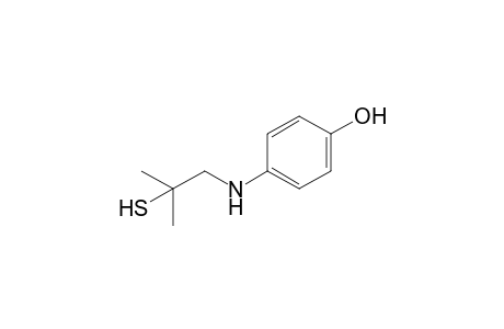 4-[(2-mercapto-2-methyl-propyl)amino]phenol