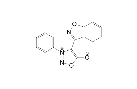 3-Phenyl-4-(3a,4,5,7a-tetrahydrobenzo[d]isoxazol-3-yl)sydnone