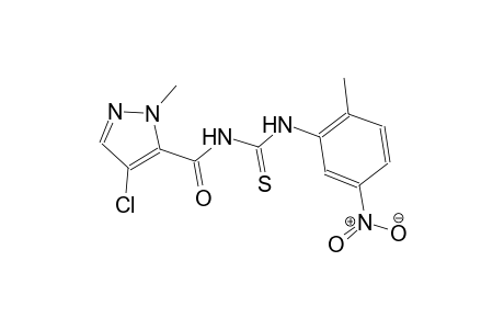 N-[(4-chloro-1-methyl-1H-pyrazol-5-yl)carbonyl]-N'-(2-methyl-5-nitrophenyl)thiourea