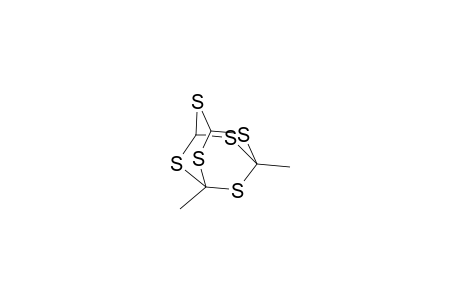 2,4,6,8,9,10-Hexathiaadamantane, 1,3-dimethyl-