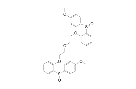 (S,S)-1,5-Bis[o-(p-methoxyphenylsulfinyl)phenoxy]-3-oxapentane
