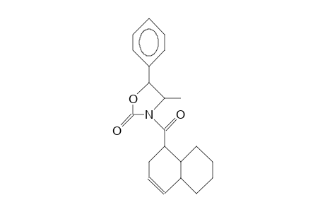 (4S,5S)-3-(Bicyclo(4.4.0)dec-2-ene-5-carbonyl)-4-methyl-5-phenyl-2-oxazolidinone