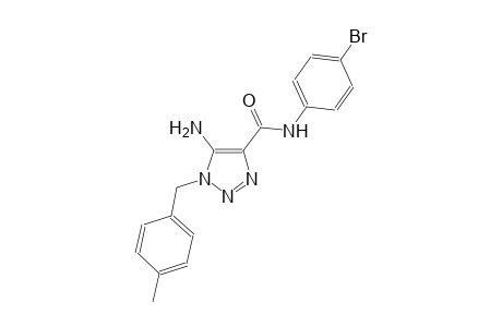 1H-1,2,3-triazole-4-carboxamide, 5-amino-N-(4-bromophenyl)-1-[(4-methylphenyl)methyl]-