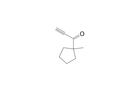 1-(1-Methylcyclopentyl)-2-propyn-1-one