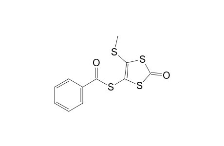 4-Benzoylthio-5-methylthio-1,3-dithiole-2-one