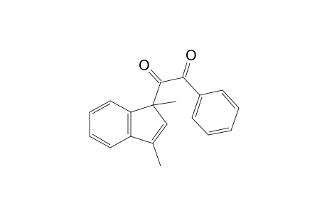 1-(1,3-dimethyl-1-indenyl)-2-phenylethane-1,2-dione