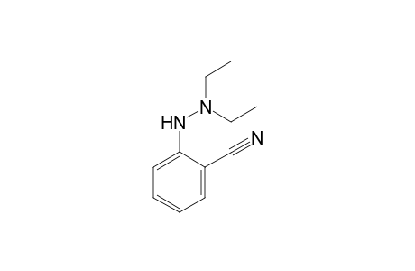 2-(N',N'-Diethyl-hydrazino)-benzonitrile