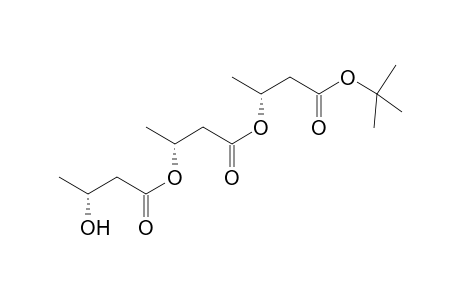 Butanoic acid, 3-(3-hydroxy-1-oxobutoxy)-, 3-(1,1-dimethylethoxy)-1-methyl-3-oxopropyl ester, [3R-[1(R*),3R*(R*)]]-