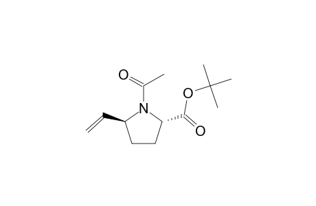 (2R*,5S*)-t-Butyl 1-acetyl-5-vinyl-pyrrolidine-2-carboxylate