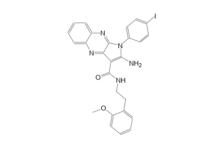 2-amino-1-(4-iodophenyl)-N-[2-(2-methoxyphenyl)ethyl]-1H-pyrrolo[2,3-b]quinoxaline-3-carboxamide