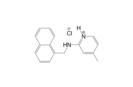 4-methyl-2-[(1-naphthylmethyl)amino]pyridinium chloride