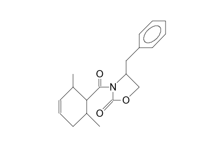 (4S)-3-([3S,4R,5S]-3,5-Dimethyl-cyclohexene-4-carbonyl)-4-benzyl-2-oxazolidinone