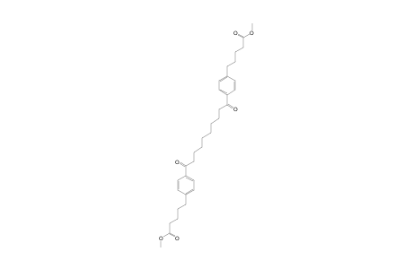 DIMETHYL-5,5'-[1,10-DIOXODECANE-1,10-DIYLDI-(PARA-PHENYLENE)]-DIPENTANOATE