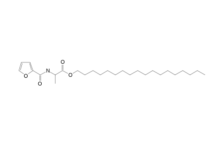 L-Alanine, N-(2-furoyl)-, octadecyl ester