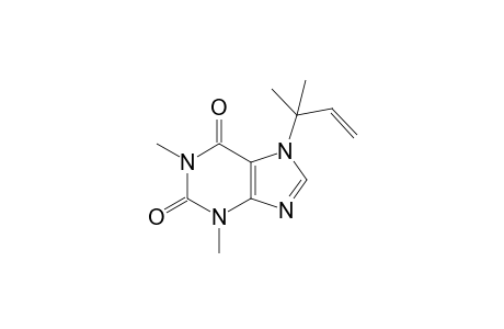 1,3-Dimethyl-7-(2-methylbut-3-en-2-yl)purine-2,6-dione
