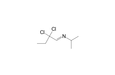 2-Propanamine, N-(2,2-dichlorobutylidene)-