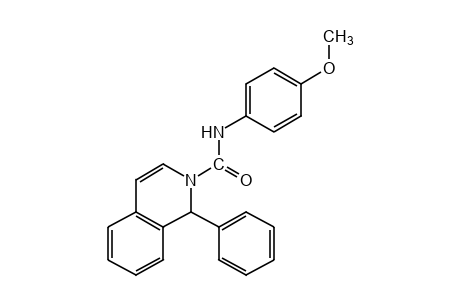 1-phenyl-2(1H)-isoquinolinecarbox-p-anisidide