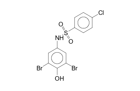 4-Chloro-N-(3,5-dibromo-4-hydroxyphenyl)benzenesulfonamide