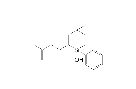 5-(Phenylmethylhydroxysilyl)-2,3,7,7-tetramethyl-1-octene-
