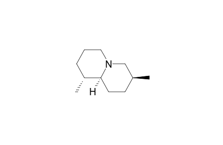 (1R,7S,9aS)-1,7-Dimethyloctahydro-2H-quinolizine
